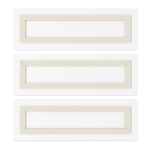 Luxurious Royal Bathroom Triptych Acrylic Print — Gold Marble Bathtub Wall Art - Picture 2 of 4